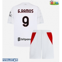 AC Milan Goncalo Ramos #9 Bortedraktsett Barn 2026-27 Kortermet (+ Korte bukser)